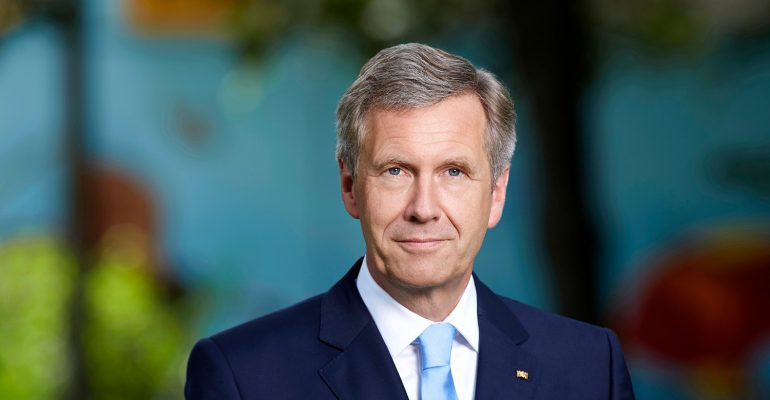 Schirmherr: Bundespräsident a.D. Christian Wulff